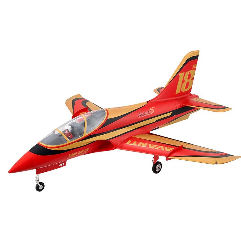 1/10 Jet 90mm EDF Avanti PNP - Red