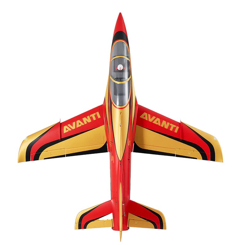 1/10 Jet 90mm EDF Avanti PNP - Red