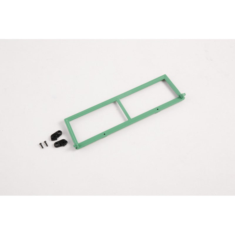 1/12 Land rover - window frame green painted