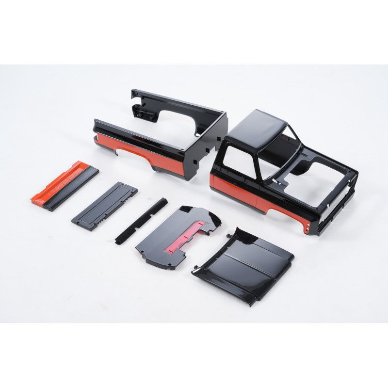 1/18 Chevrolet K10 FCX18 - body shell black/red