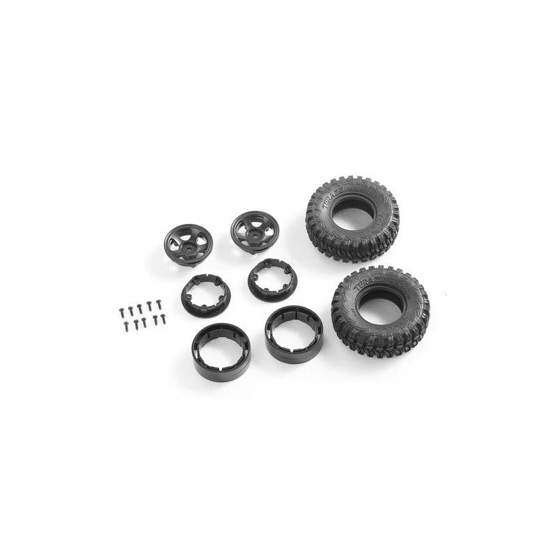 1/18 LC80 land cruiser FCX18 - wheel set
