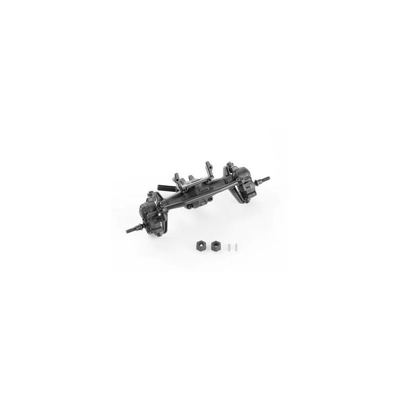 DISC.. 1/24 Smasher V1 - Front axle assembly with differential set