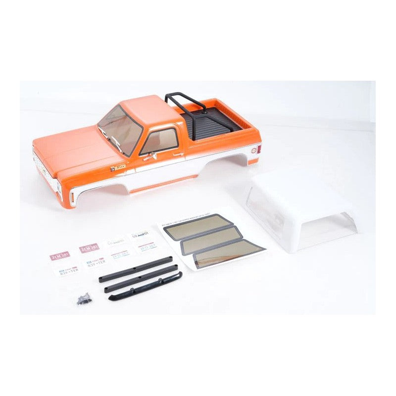 1/10 Chevrolet K5 FCX10 - car BODY assembly painted orange
