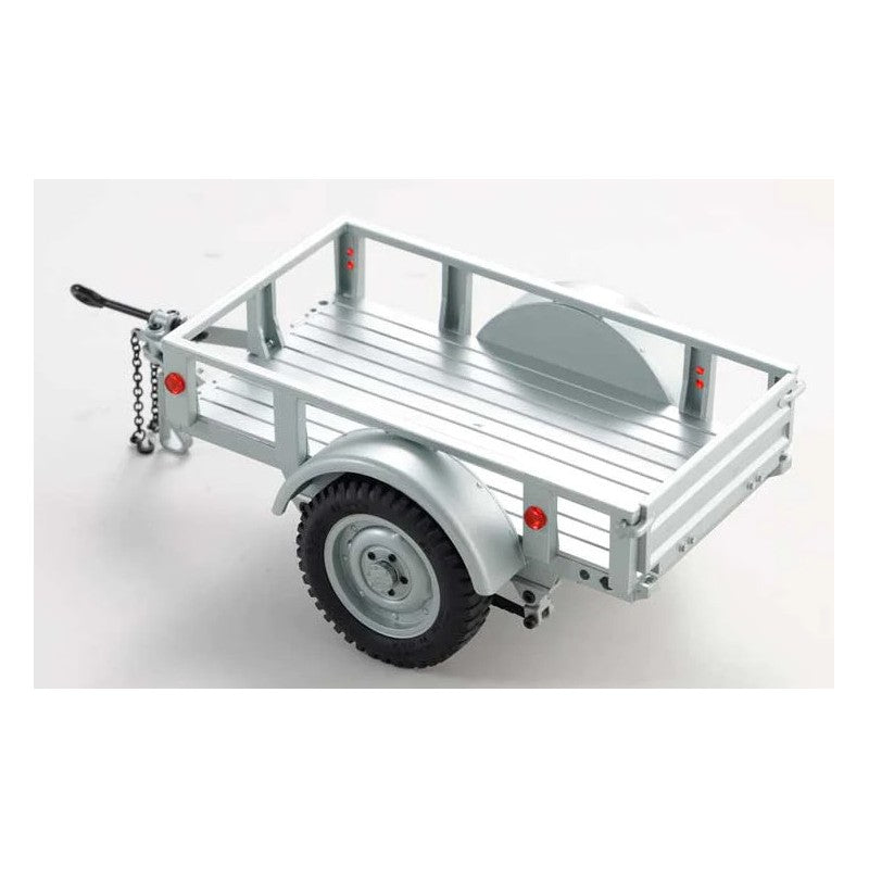 1/18 - 1/12 - Utility trailer C (Silver)