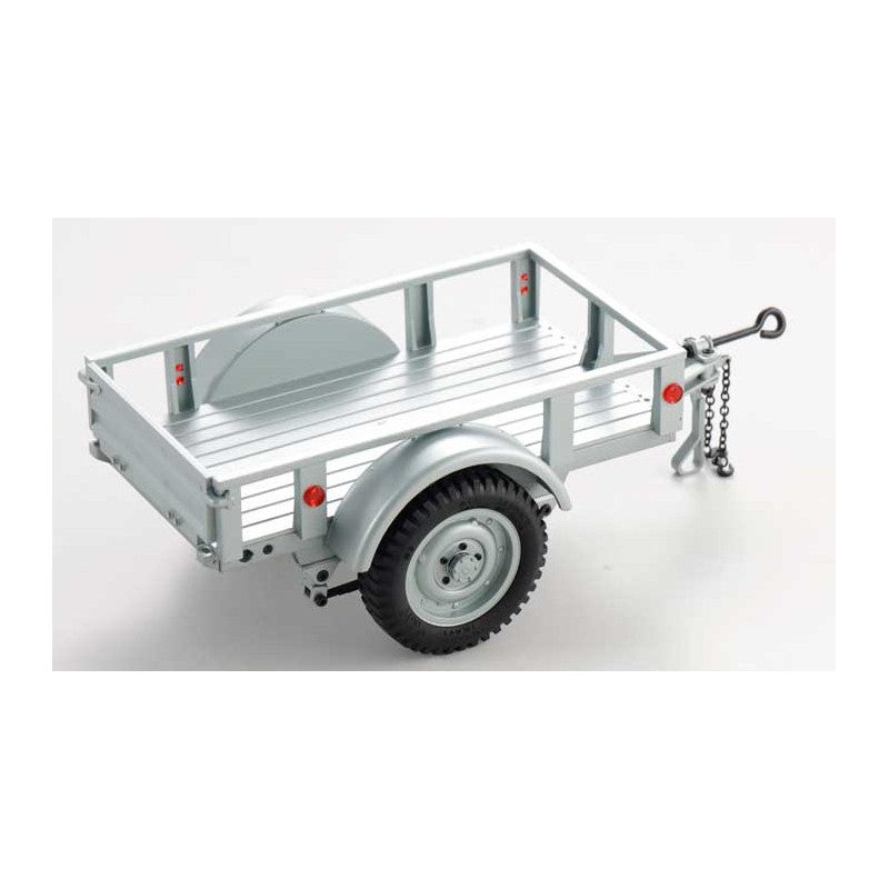 1/18 - 1/12 - Utility trailer C (Silver)