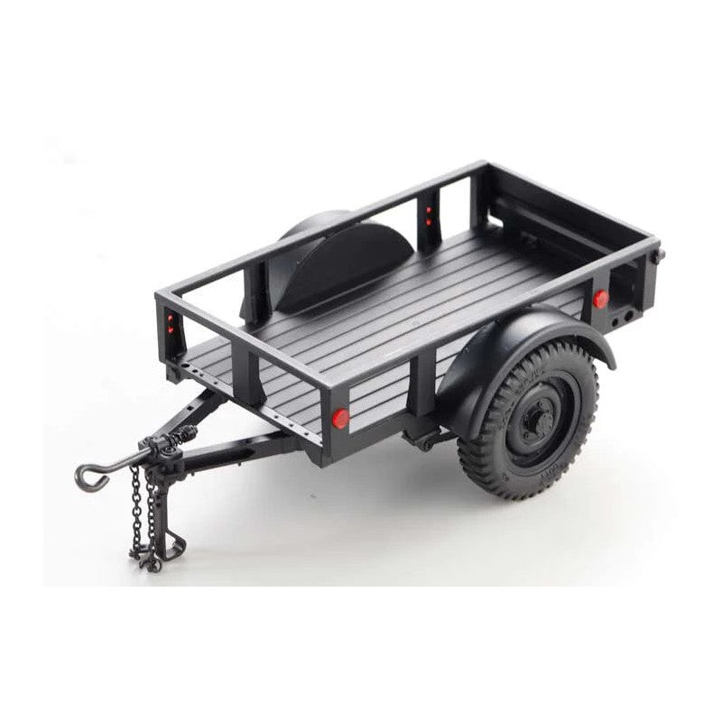 1/18 - 1/12 - Utility trailer C (Black)