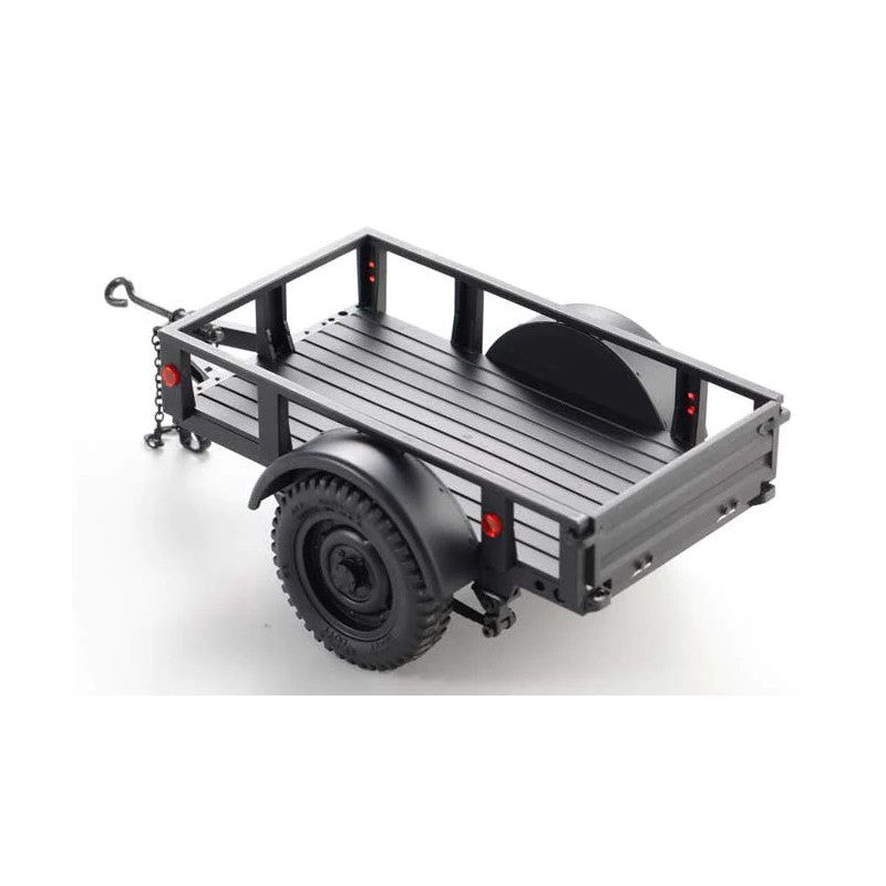 1/18 - 1/12 - Utility trailer C (Black)