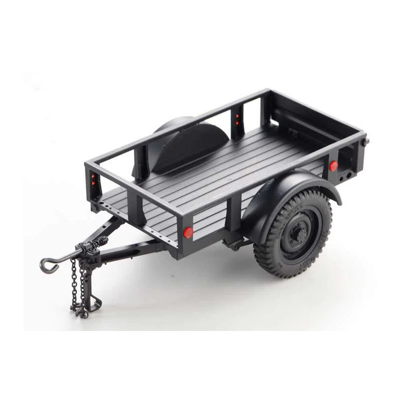 1/18 - 1/12 - Utility trailer C (Black)