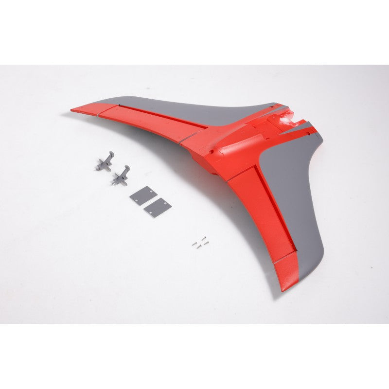80mm Integral - Horizontal stabilizer (Red)