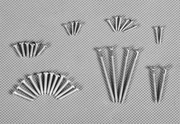 Screw set B25
