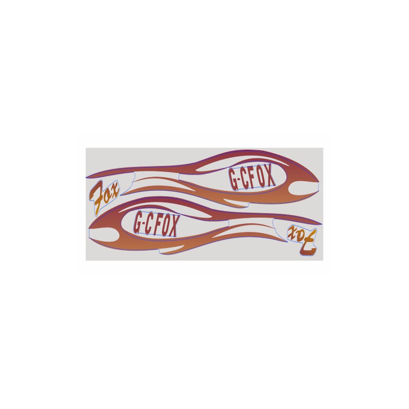 2300mm Fox - Sticker