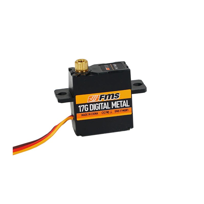 17g digital metal gear servo positive with 700mm wire (FMSSER17MGDP)