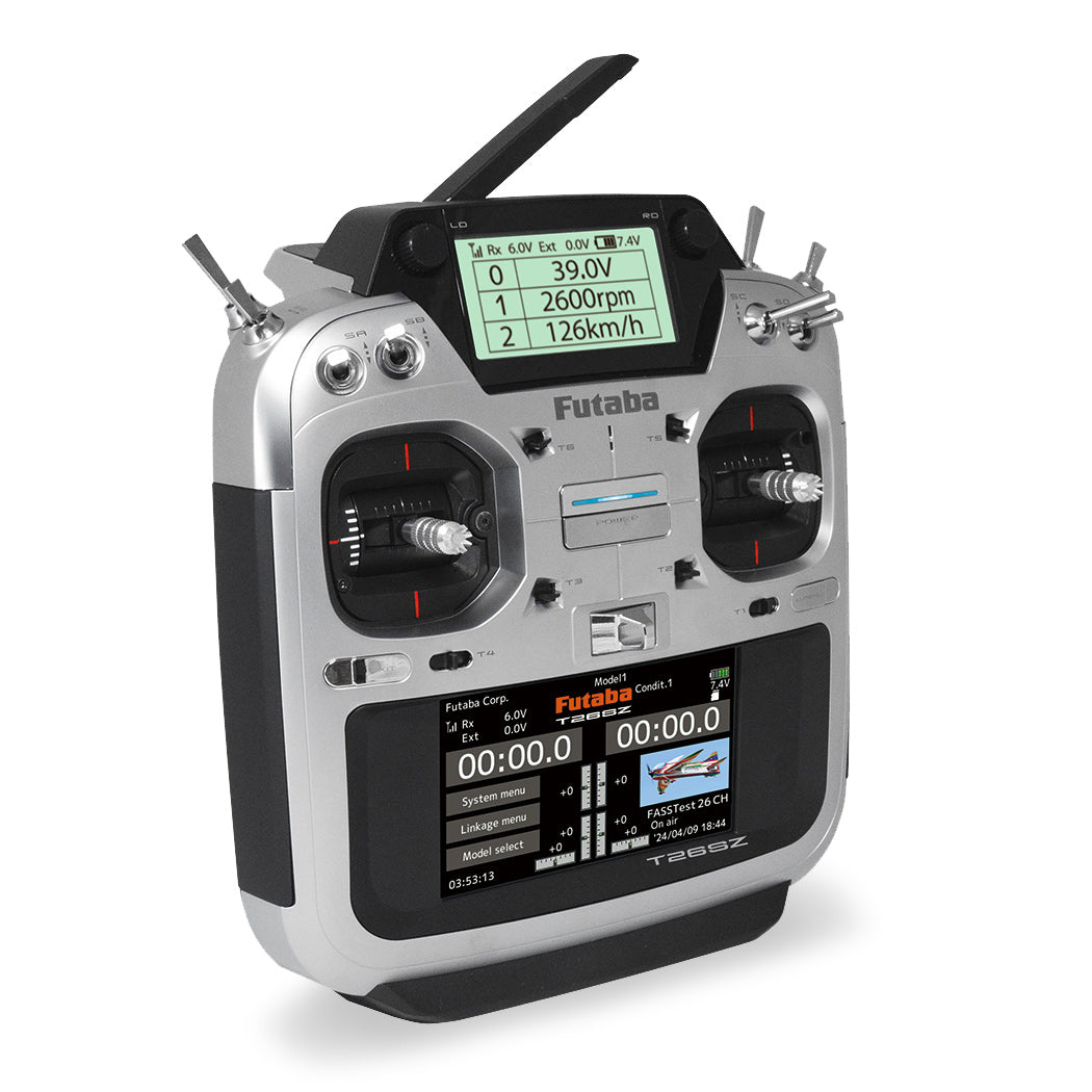 T26SZ Radio FASSTest26, R7214SB, 2S LiPo
