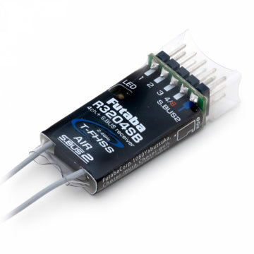 Futaba 05102738-3 - Receiver R3204SB 4CH S.BUS2 T-FHSS Air