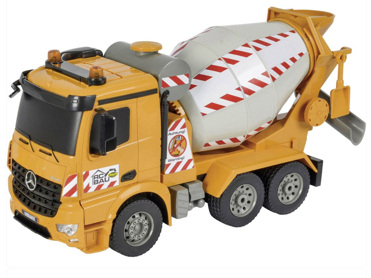 Fjernstyret Betonblander Mercedes-Benz Arocs 1:20 – med lys, lyd og motorlyd