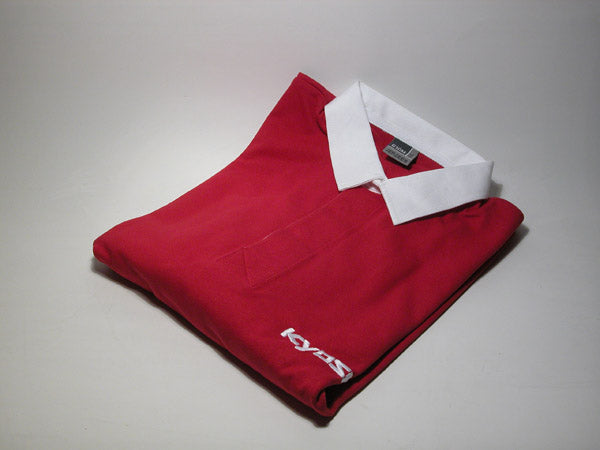 KYOSHO G-PRRM08-XL - Kyosho Rugby Shirt Red white Collar XL