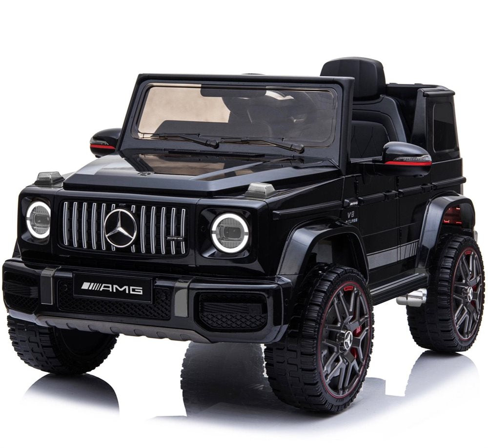 Mercedes-Benz AMG G63 Svart Elbil för Barn, 2x12V