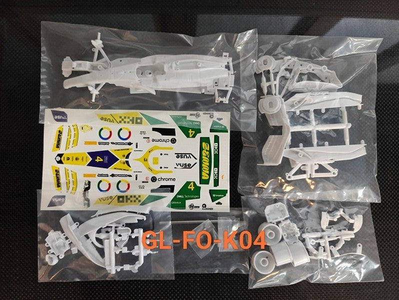 GL Racing GL-FO-K04 - One White Kit Set with decal (K04)