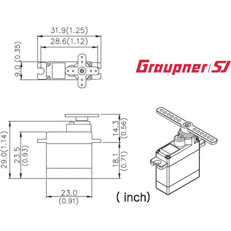 DES 428 BB MG Digital Servo