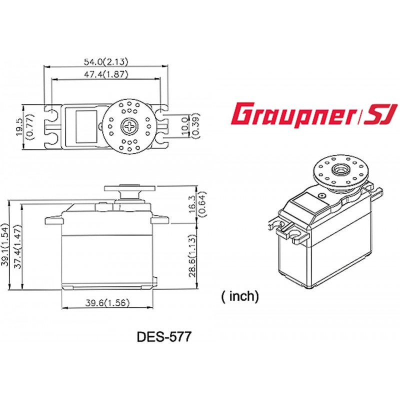 DES 577 BB Digital Servo