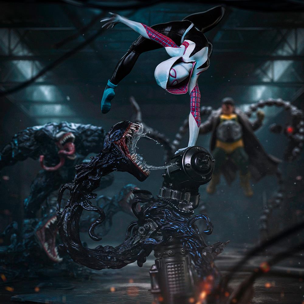 Iron Studios Spider-Man Vs Villains - Ghost-Spider Art Scale 1/10