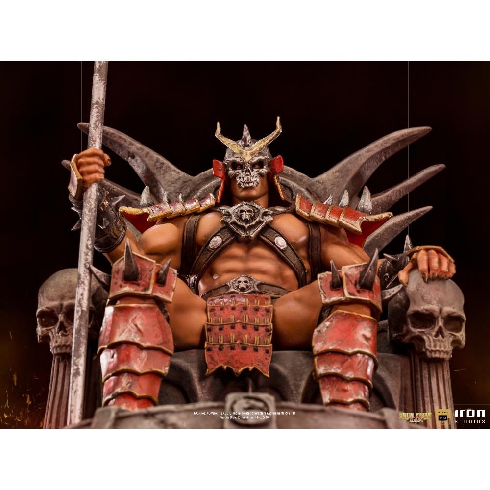 Iron Studios Mortal Kombat - Shao Kahn Statue Deluxe Art Scale 1/10