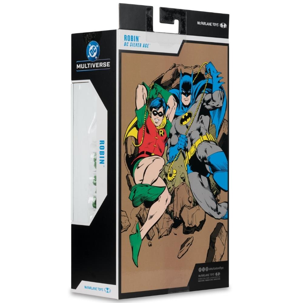 DC Multiverse Robin (Silver Age) 7in Action Figure Gold Label McFarlane Toys