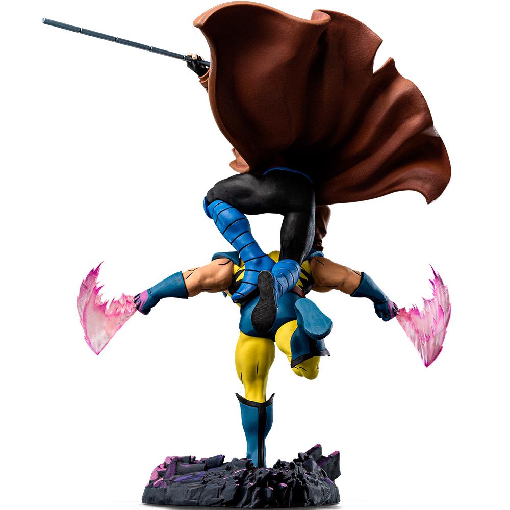 Iron Studios X-Men ' 97 - Gambit & Wolverine Deluxe Art Scale 1/10 Statue