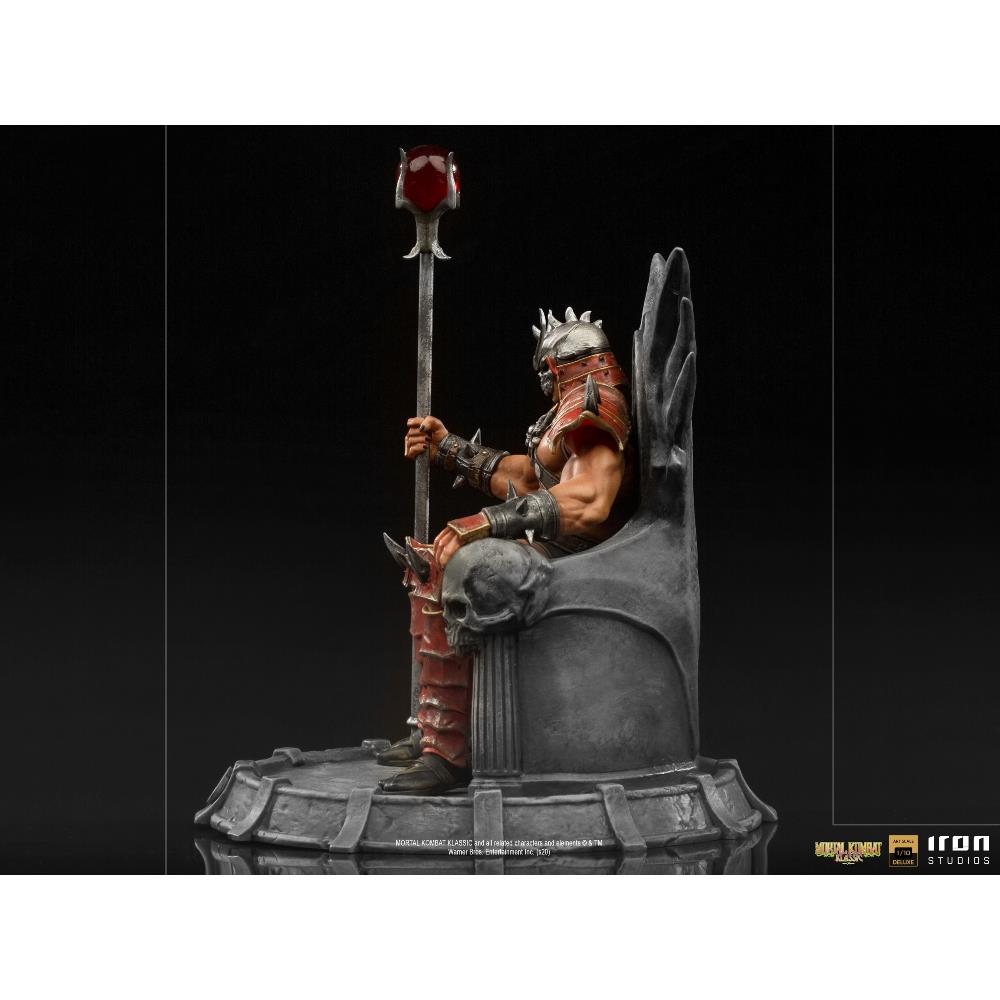 Iron Studios Mortal Kombat - Shao Kahn Statue Deluxe Art Scale 1/10