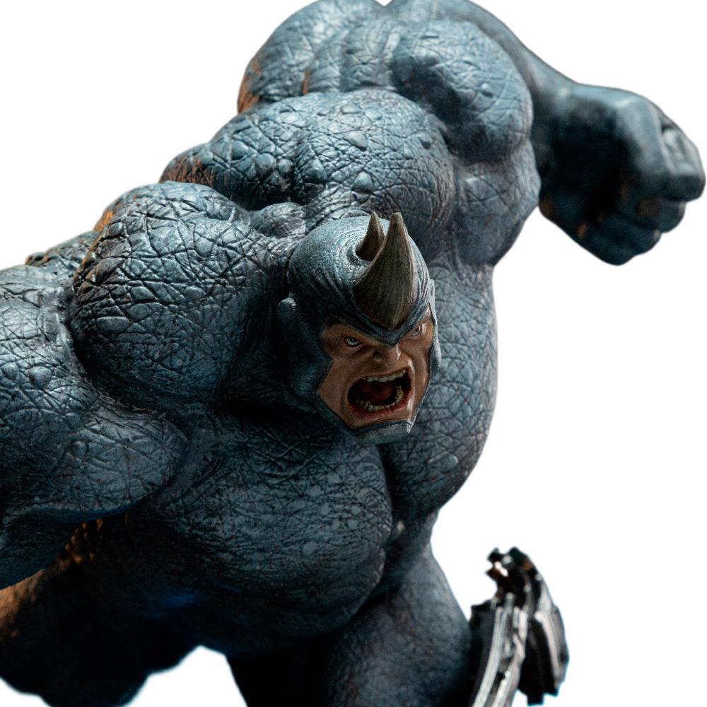 Iron Studios SPIDER-MAN VS. VILLAINS - Rhino Diorama BDS Statue 1/10