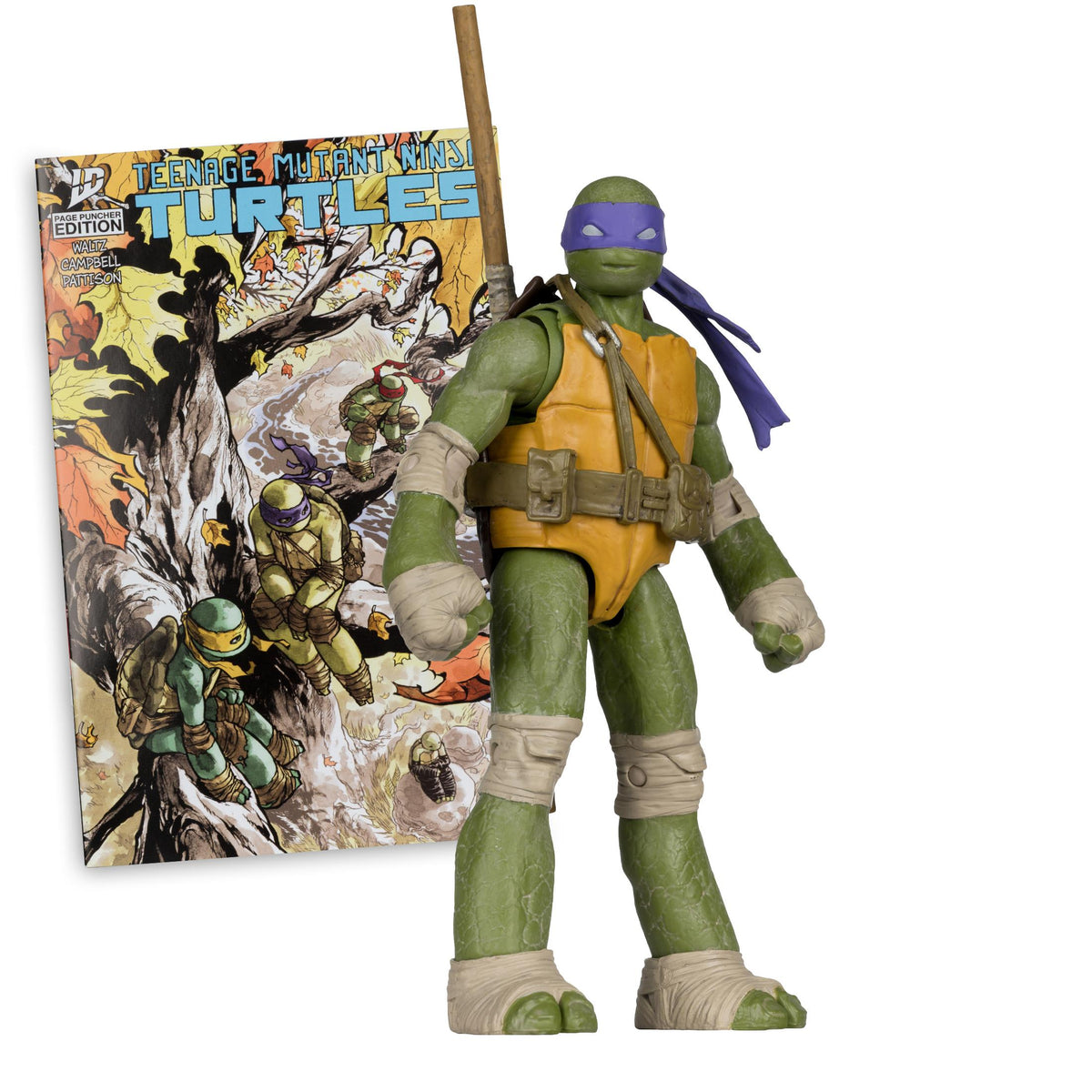 Teenage Mutant Ninja Turtles (P. Punchers) Donatello 5in Action Figure with Comic McFarlane Toys
