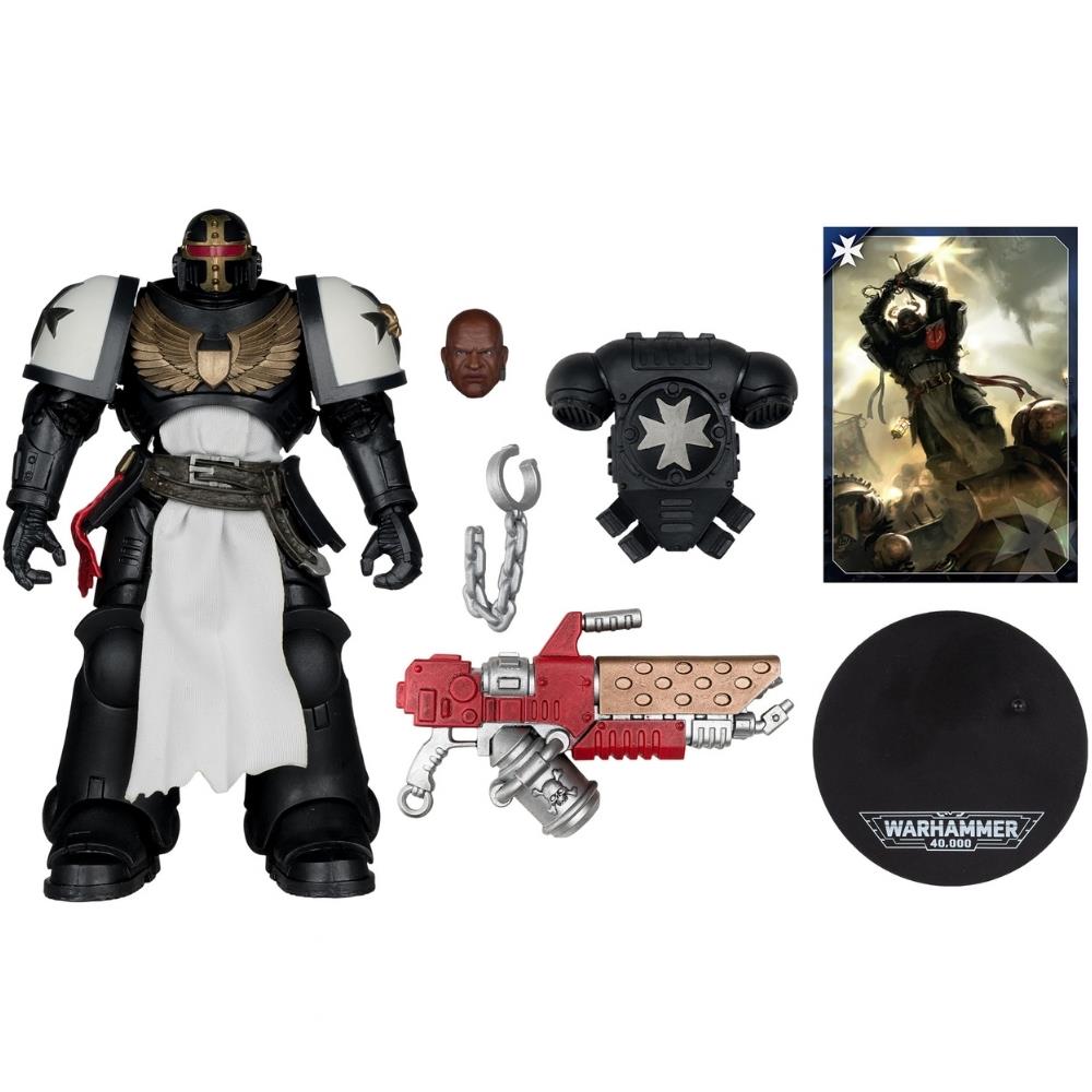 Warhammer 40,000 Primaris Crusader (Black Templars) 7in Action Figure McFarlane Toys
