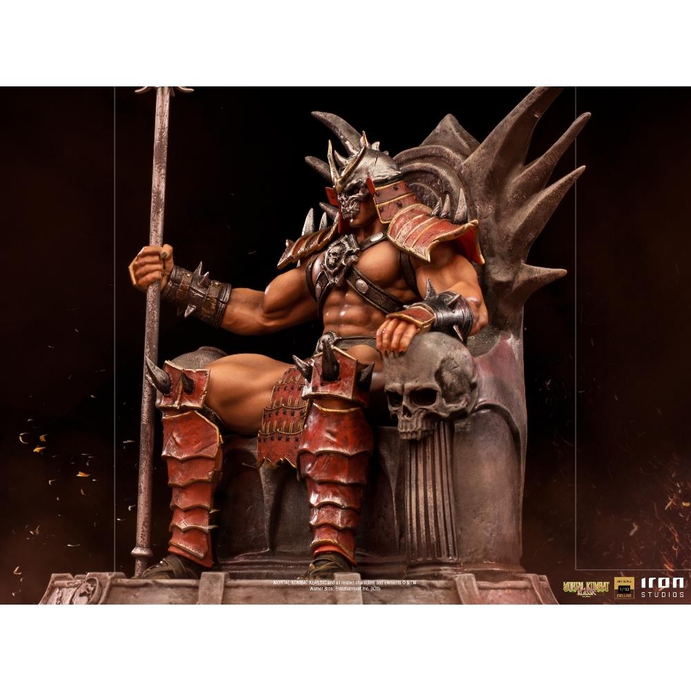 Iron Studios Mortal Kombat - Shao Kahn Statue Deluxe Art Scale 1/10