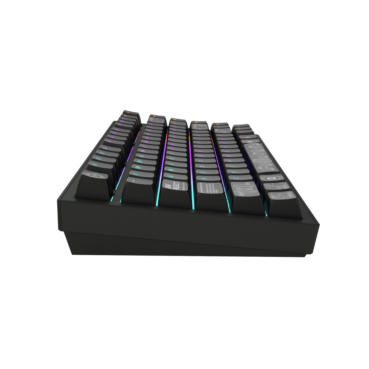 Dark Project ALU Terra Nova Black - Wireless Gaming Keyboard (ANSI)