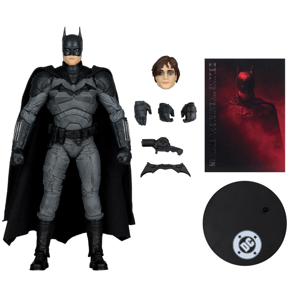DC Multiverse Batman (The Batman) 7" Action Figure Deluxe Theatrical Edition McFarlane Toys