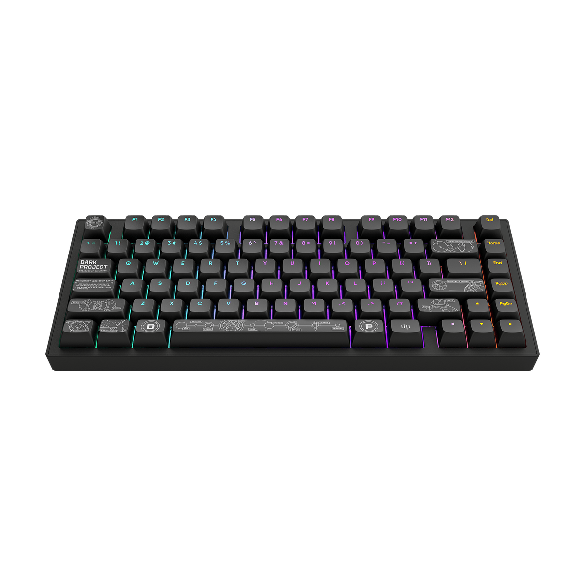Dark Project ALU Terra Nova Black - Wireless Gaming Keyboard (ANSI)