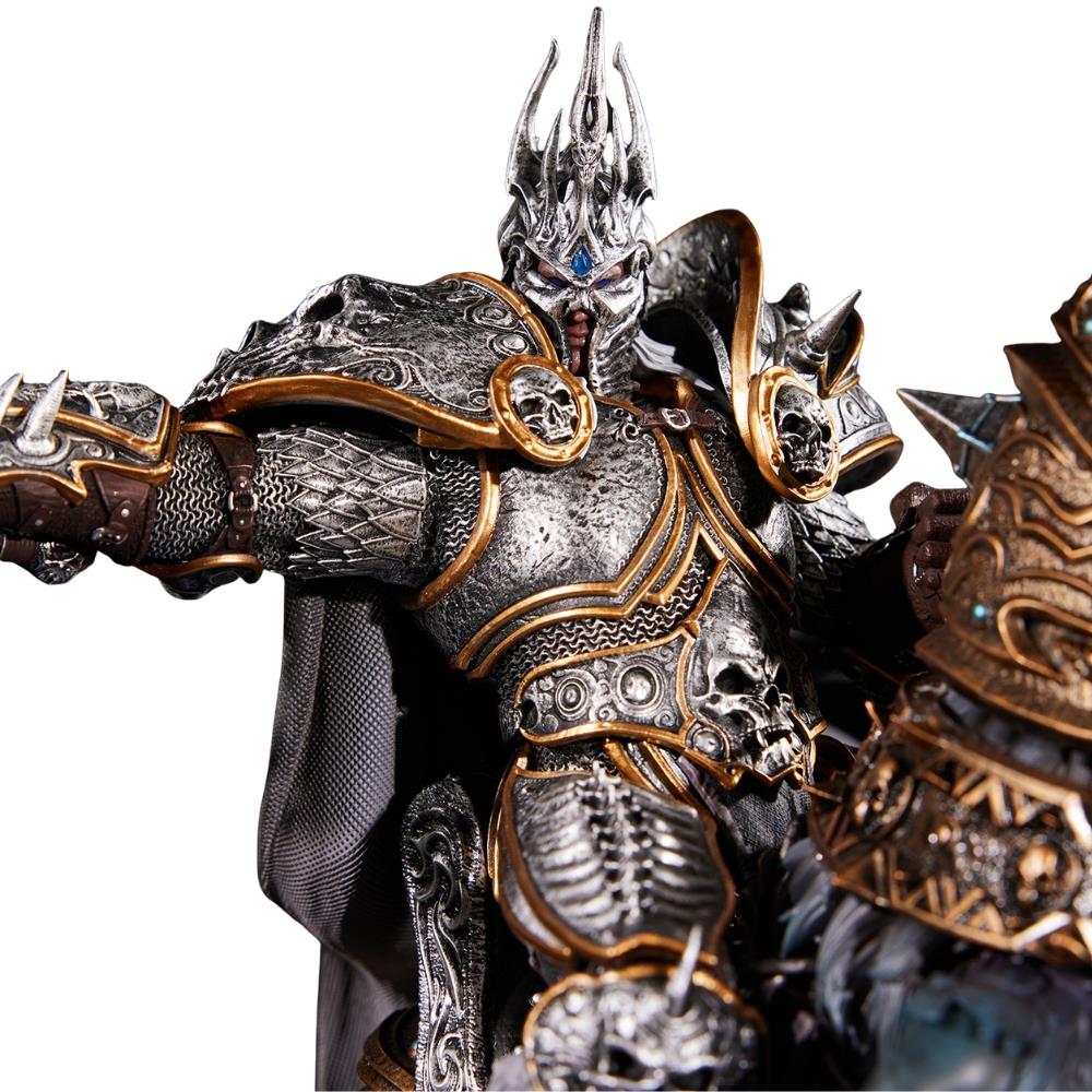 Blizzard World of Warcraft -The Lich King & Invincible (14-Inch) Statue
