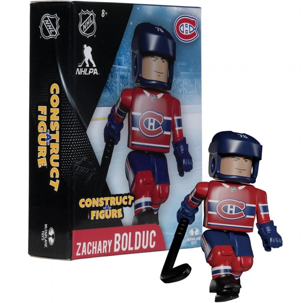 NHL Zachary Bolduc (Montreal Canadiens) Construct-a-Figure McFarlane Toys