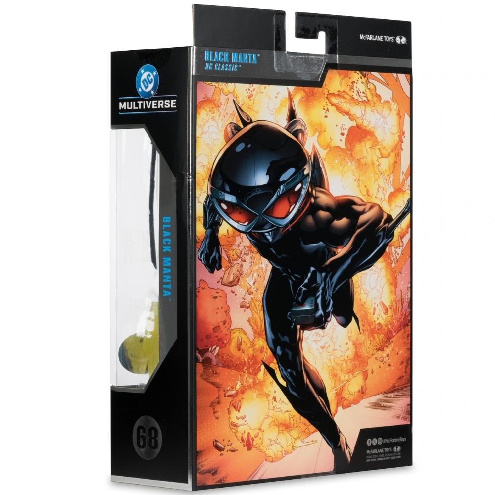 DC Multiverse Black Manta (DC Classic) 7in Deluxe Action Figure McFarlane Collector Edition #68(CHASE)