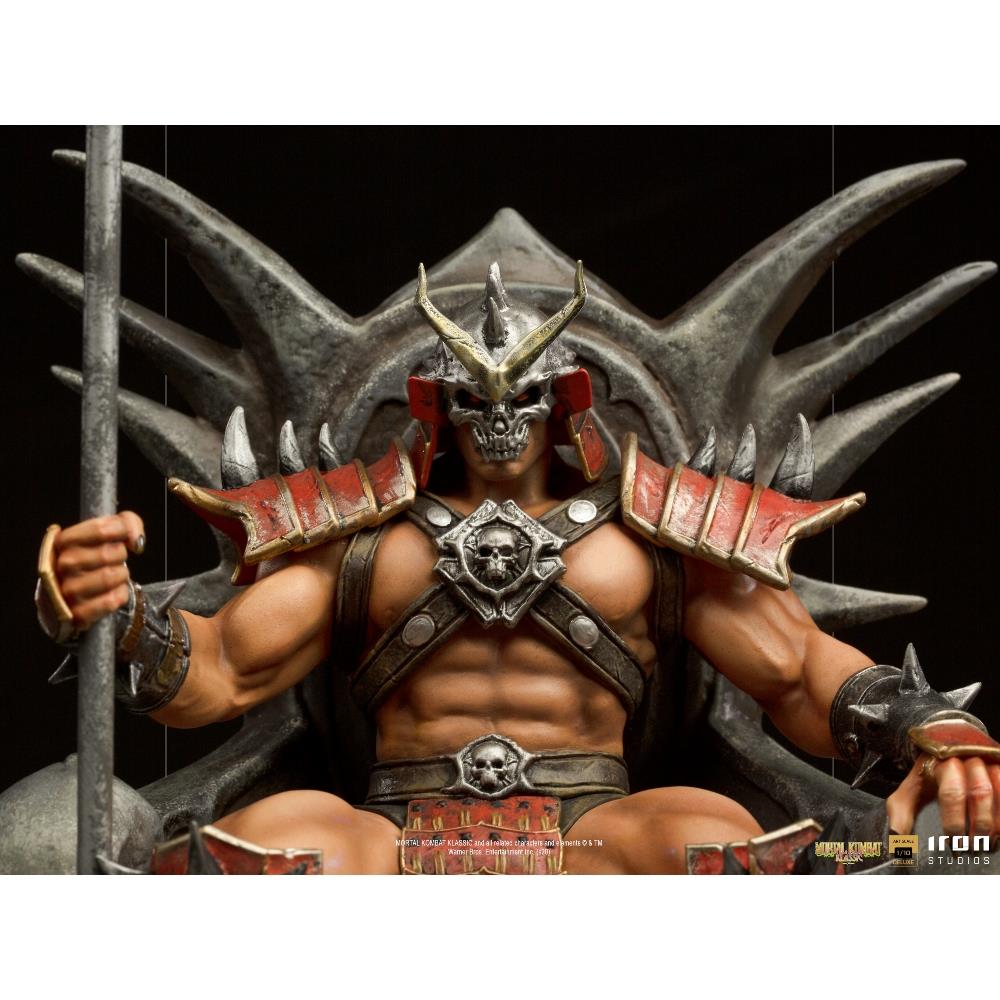 Iron Studios Mortal Kombat - Shao Kahn Statue Deluxe Art Scale 1/10