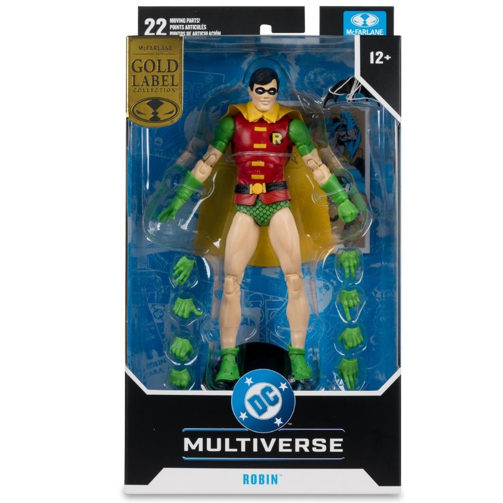DC Multiverse Robin (Silver Age) 7in Action Figure Gold Label McFarlane Toys