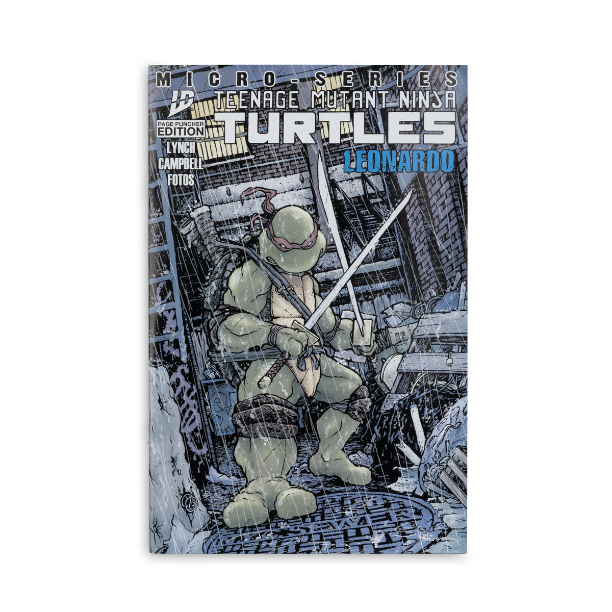 Teenage Mutant Ninja Turtles (P. Punchers) Leonardo 5in Action Figure with Comic McFarlane Toys