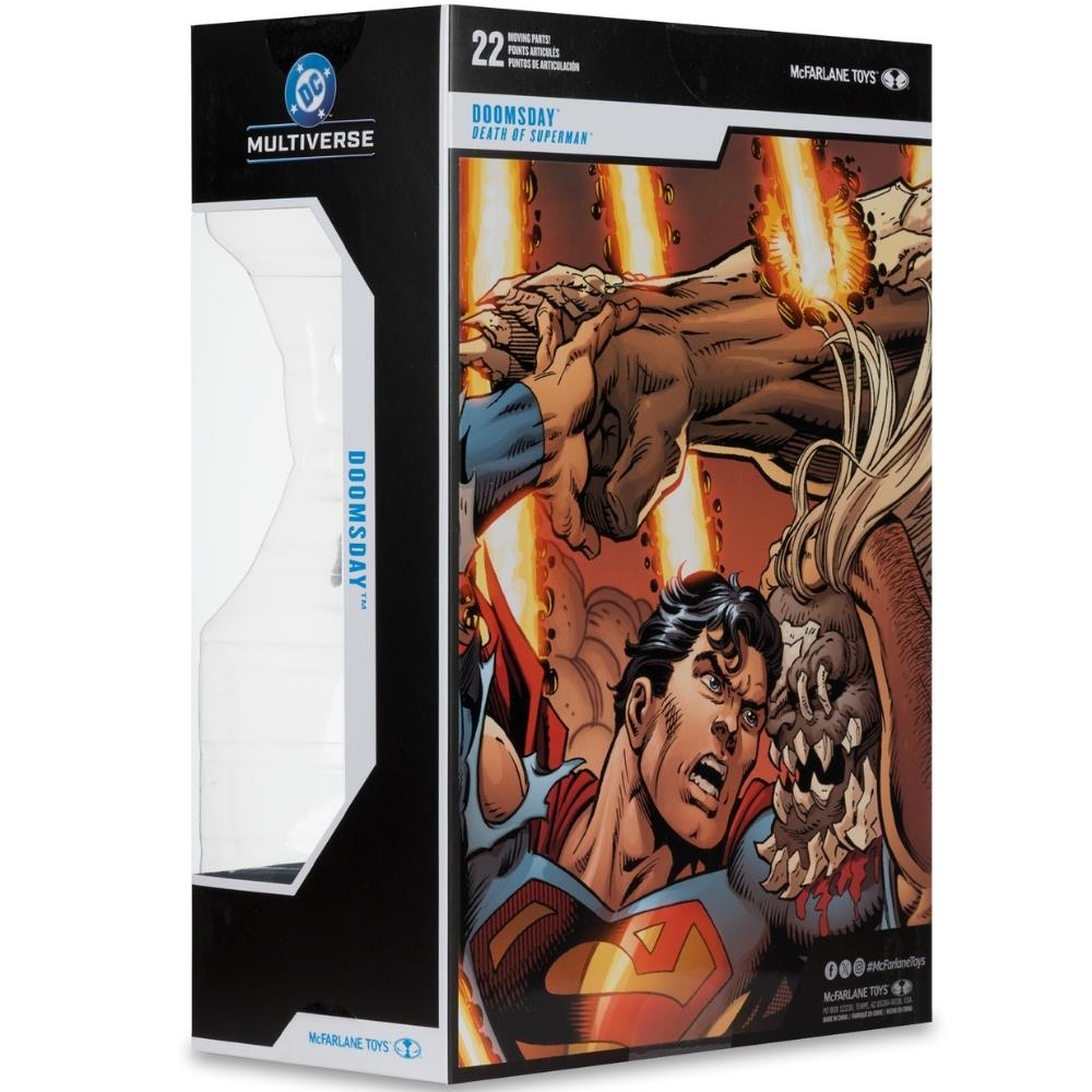 DC Multiverse Doomsday (Death of Superman) Mega Figure Gold Label McFarlane Toys