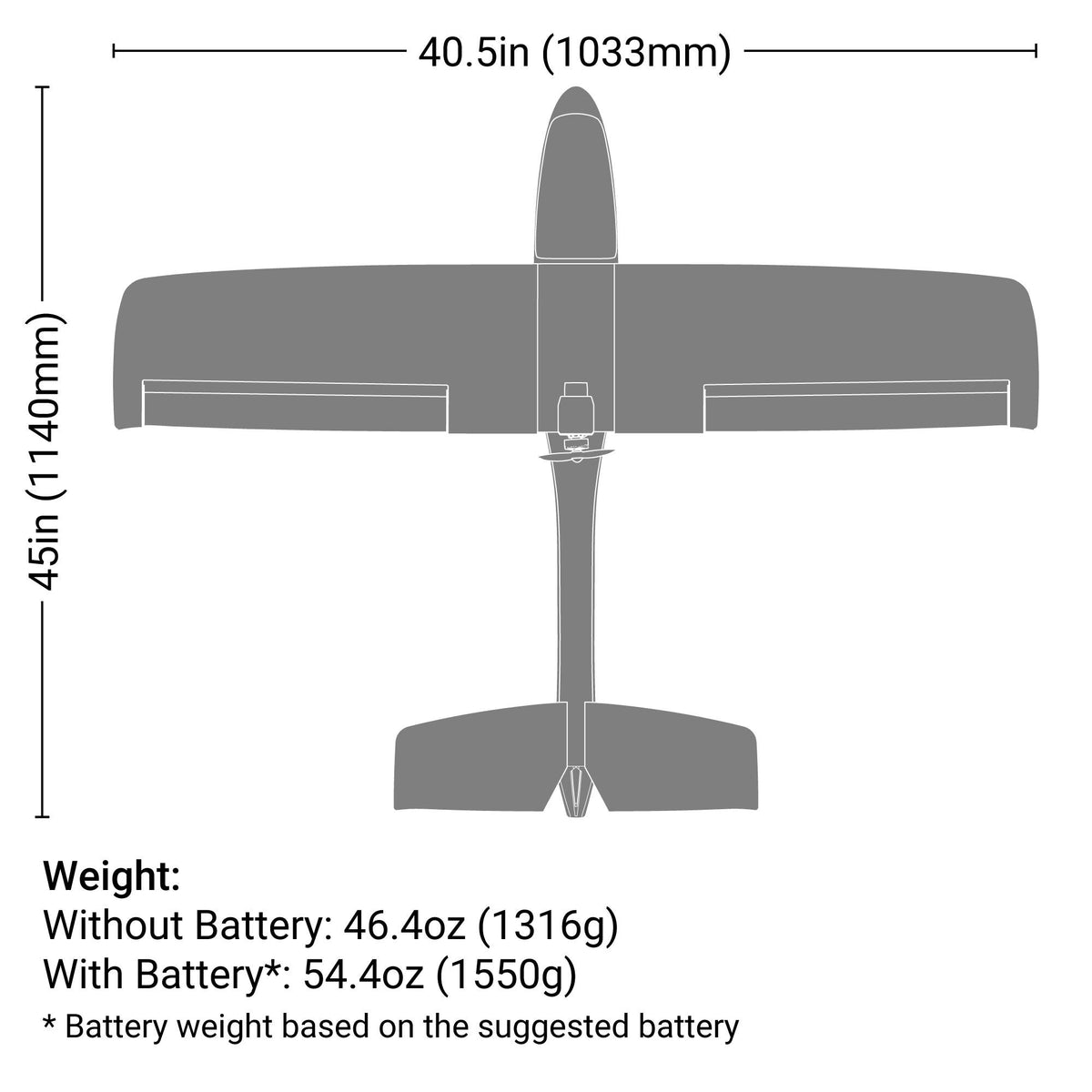 AeroScout S 2 1.1m RTF Basic