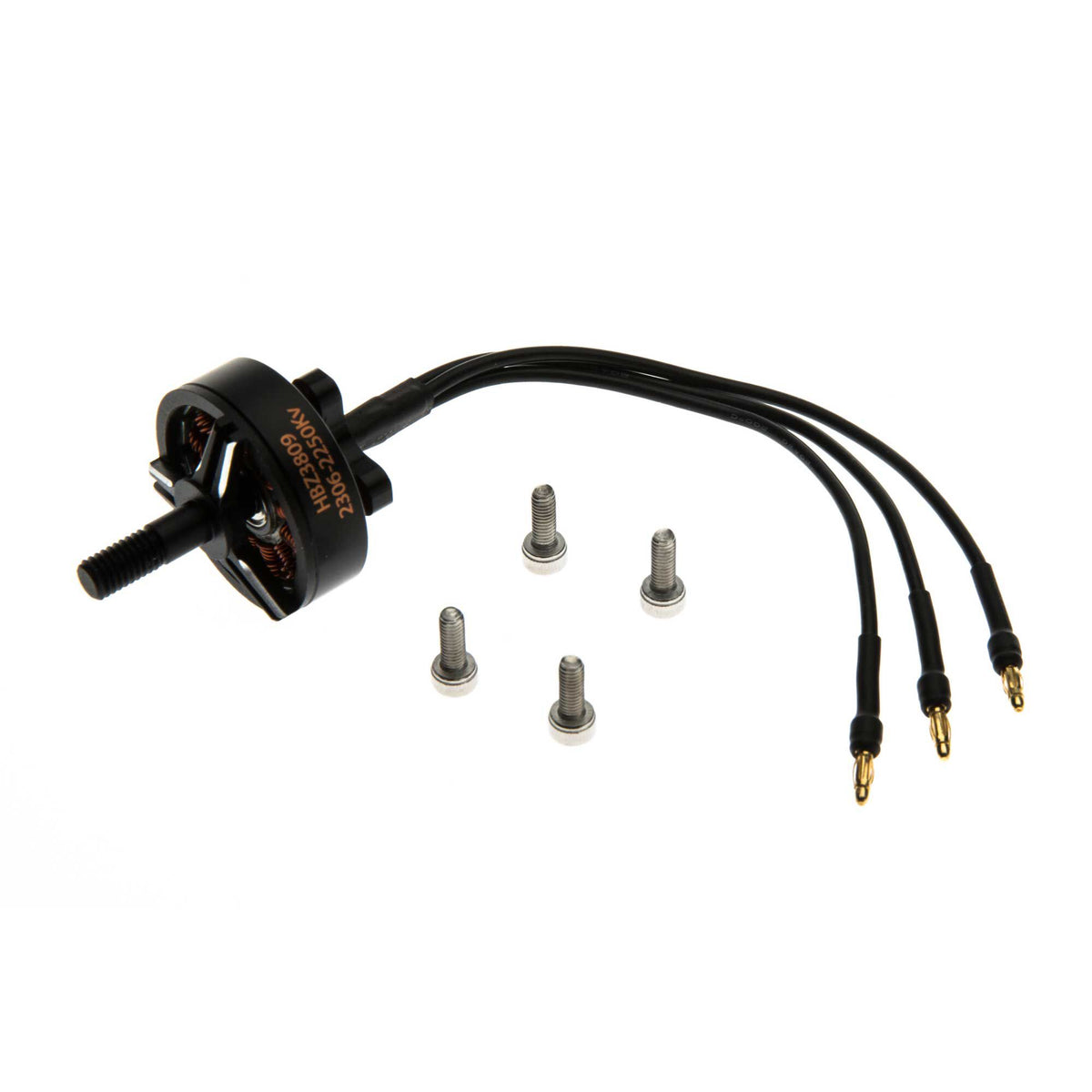 2306-2250 14-Pole Motor w/Nut, Spacer, Bolts: AeroScout
