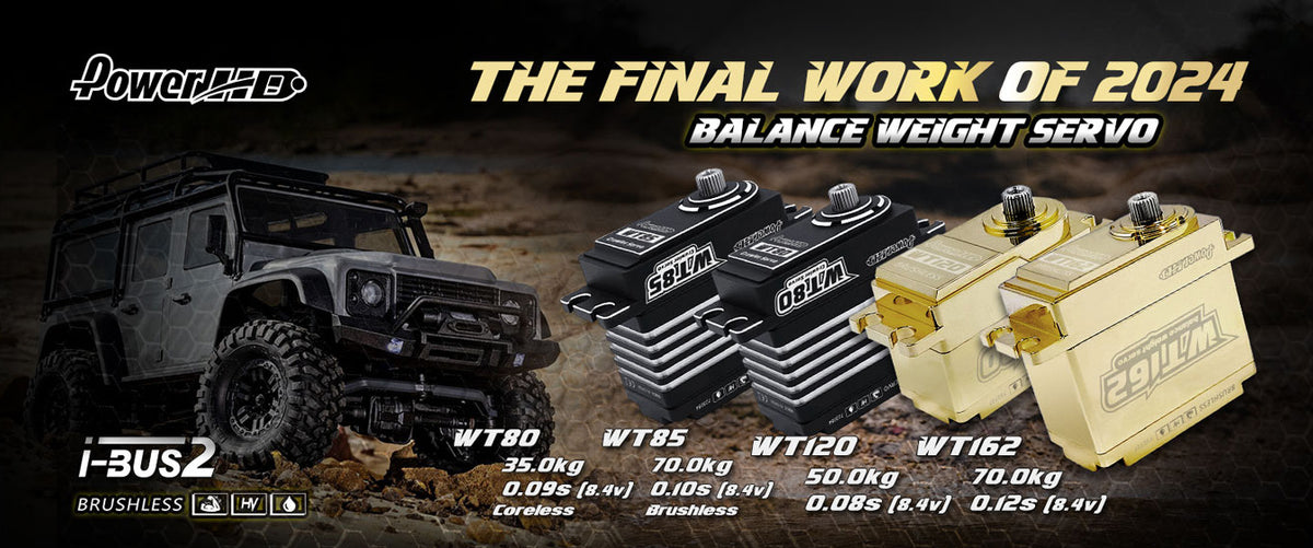 POWER HD HD-WT85 - Servo Power HD WT85 Crawler Alu Case Waterproof HV 70kg/0.10s