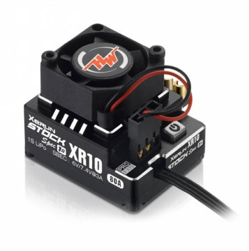 Hobbywing 30112751(BLACK) - XeRun XR10 Pro Stock 1S V4 ESC