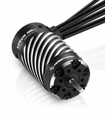 Hobbywing 30402450 - Motor EzRun 4990SD G2 1650kV Sensored 3-8S 1/8-1/7
