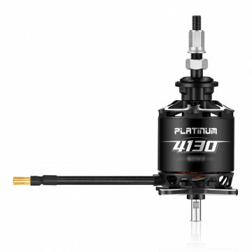 Hobbywing 30416102 - Platinum 4130SL 490kV 6S Motor D49.5 x 82.3mm 129A/2867W/55s