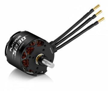 Hobbywing 30416201 - Platinum 5230SL 220kV 12S Motor D60.2 x 93.5mm 122A/5423W/45s